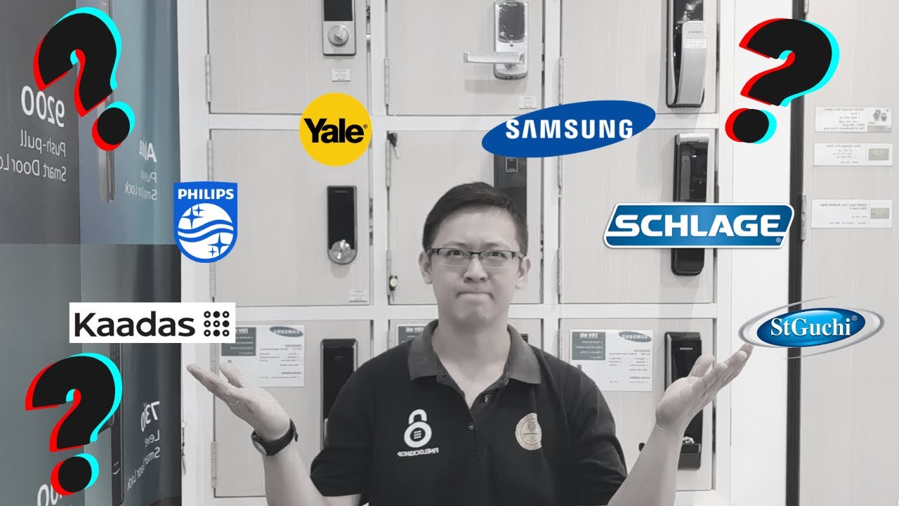 DIGITAL DOOR LOCK - Which brand is good? (Yale Samsung Philips Schlage St Guchi Digital Door Lock)