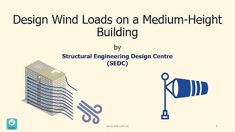 Introduction of our new course "Design Wind Load Calculations on a Medium-Height Building"