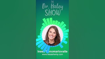 Hemp Plant Cleans The Soil | Inesa Ponomariovaite | The Dr. Haley Show Podcast #shorts