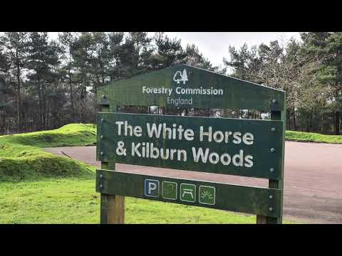 Whitehorse of Kilburn & Cleveland Way North York Moors 5th Feb 2019