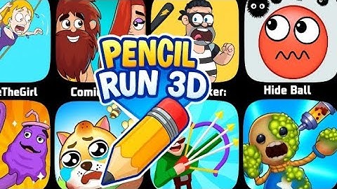 ✏️ Pencil Run 3D Full Walkthrough (Level 1–10) | Satisfying Pencil Race!