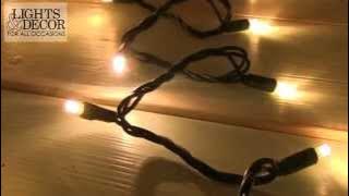 Twinkling LED String Lights