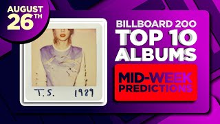Billboard 200, Top 10 Albums Mid-Week Predictions August 26Th, 2023