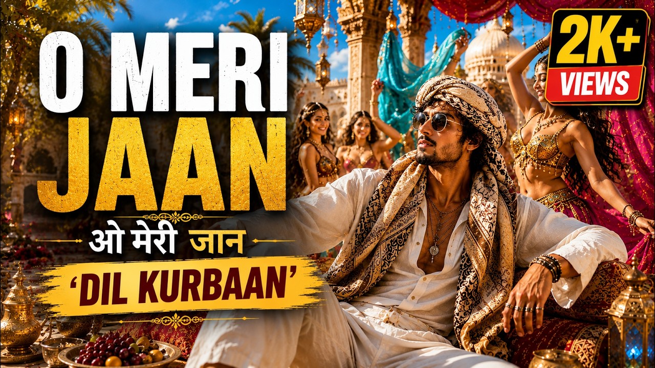 O Meri Jaan - Tujh pe ye dil kurbaan | Love Song | Arabic | Hindi New Song ❤️ #aaftaab