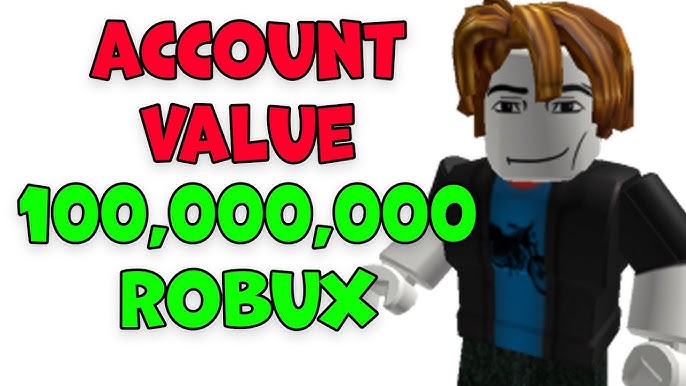 roblox account with robux made in 2018