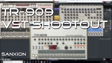 TR-909 VST Shootout - Roland, AudioRealism, D16, which is best (if any) ? - Sanxion Studio