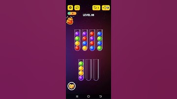 Ball Sort Puzzle 2021 level 88 Gameplay