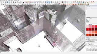 SketchUp Pro  to point cloud/BLK 360 2018 2018 9 17 下午 10 16 39