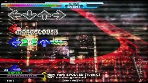 New York EVOLVED (Type C) /  NC underground {BGA} (Expert) [SM AMX - Theme: DDR X3]