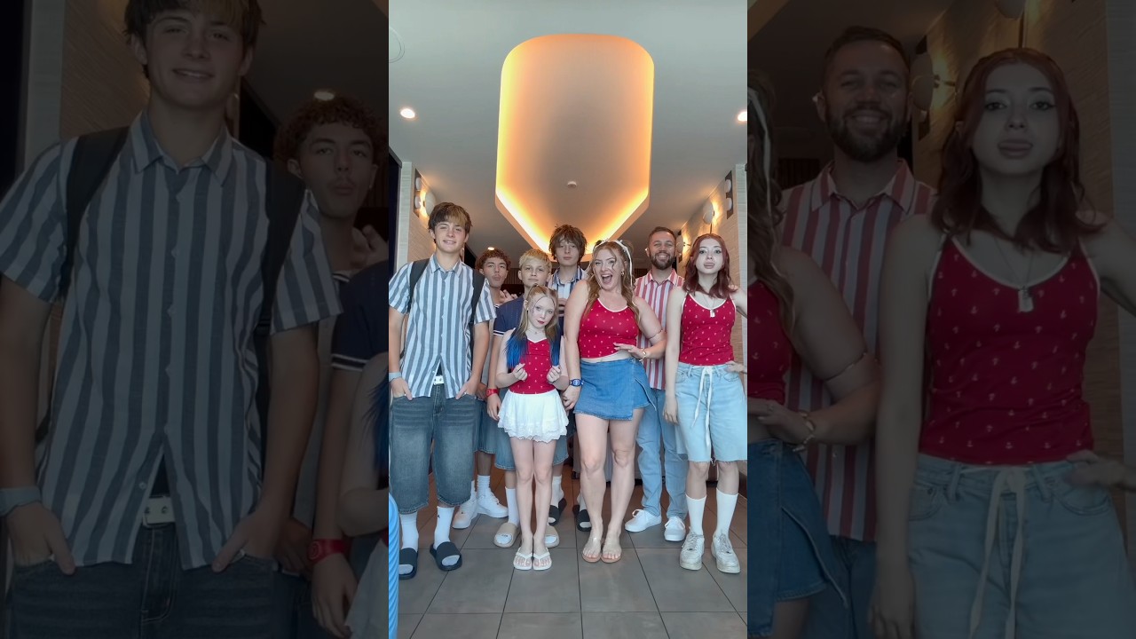 BOARDING DISNEY’S NEW CRUISE SHIP!! 🥹❤️‍🩹🚢 Embarkation day our FIRST time together with 6 kids