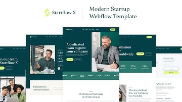 Startflow X - Startup Webflow Template | BRIX Templates