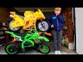 Funny Video Children Baby Ride on New Dirt Cross Bike Power Wheel Pocket Bike Magic Hide and Seek