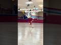 warmup vs. competition 🛼🏆✨ artistic inline skating freestyle #rollerskating
