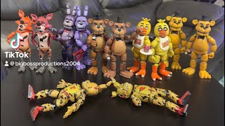 Just doing a comparison between the 2016  og fnaf 1 wave figures vs the re-release fnaf 1 figures!!