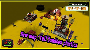Army Men RTS - New map (Petas) - full sandbox plastics (by PetasVideos)
