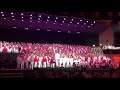 Shallow performed by 1000 people choir, Happy Voices conducted by Gabriel Forss