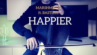 Marshmello ft. Bastille - Happier for cello and piano (COVER) chords