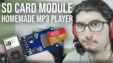 SD CARD MODULE | Homemade MP3 Player | Arduino Sensors | #grindreel