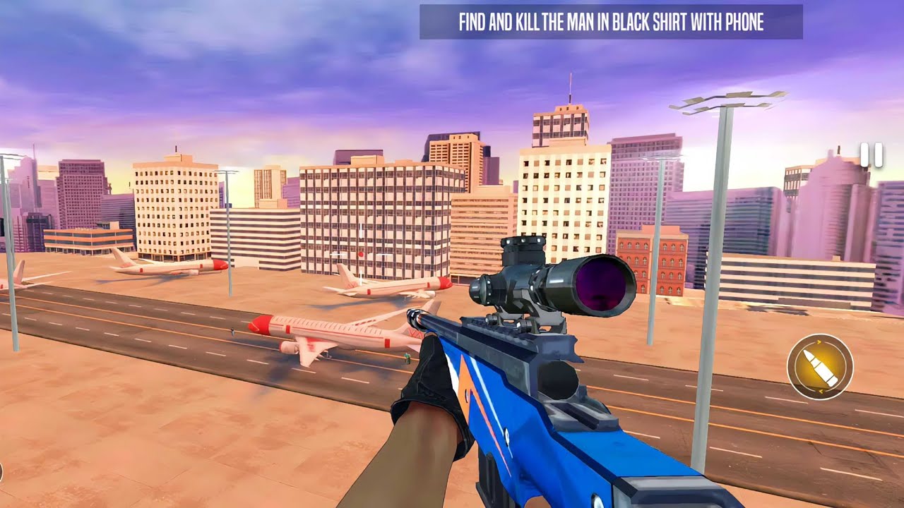 The Sniper Gun Shooting Games _ Android Gameplay - YouTube