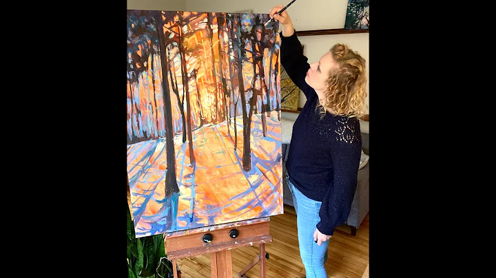 How I use basic shapes to start a painting