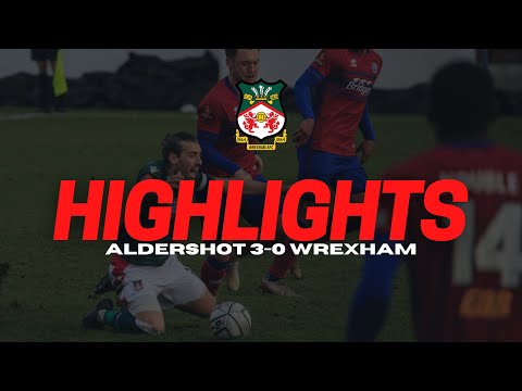Aldershot Wrexham Goals And Highlights