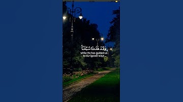 و ما لنا ألا نتوكل على الله 🌿تلاوة خاشعة 🌿للقارئ حمزة بوديب 🌿
