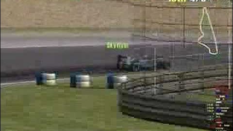 LFS Crash - Redline racing - FOX - BL GP Track