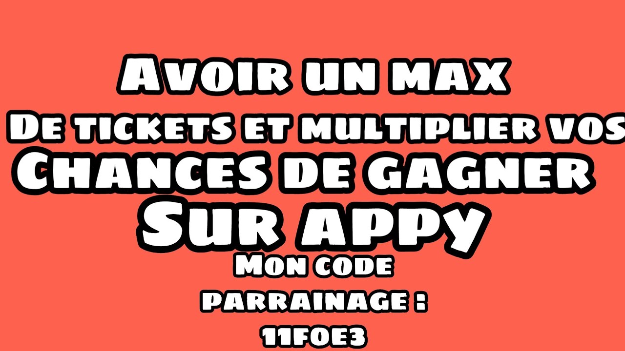 COMMENT AVOIR PLUS DE CHANCES DE GAGNER ET DE GAGNÉ BEAUCOUP DE TICKETS