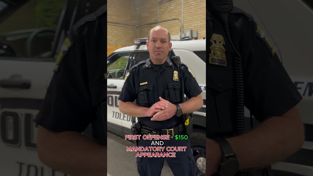 Toledo Police Traffic Enforcement Blitz April Distracted Driving Awareness Month 2025