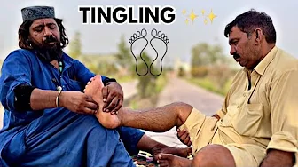 ASMR RELAXING FOOT & LEG MASSAGE FOR SLEEP | FOOT REFLEXOLOGY MASSAGE | LEG & FEET MASSAGE TINGLES