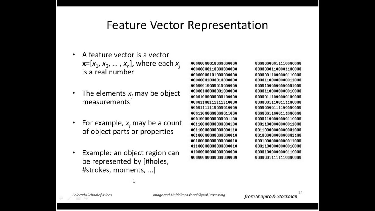 EENG 510 - Lecture 20-2 Pattern Recognition - YouTube