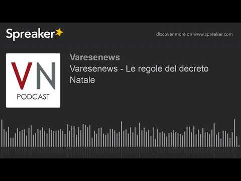 Varesenews - Le regole del decreto Natale