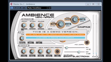 Ambience Demo Version by MAGNUS SmartElectronix