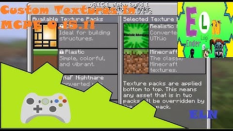 Custom Textures!-How to get Custom Texture Packs for MCPE 0.15.1