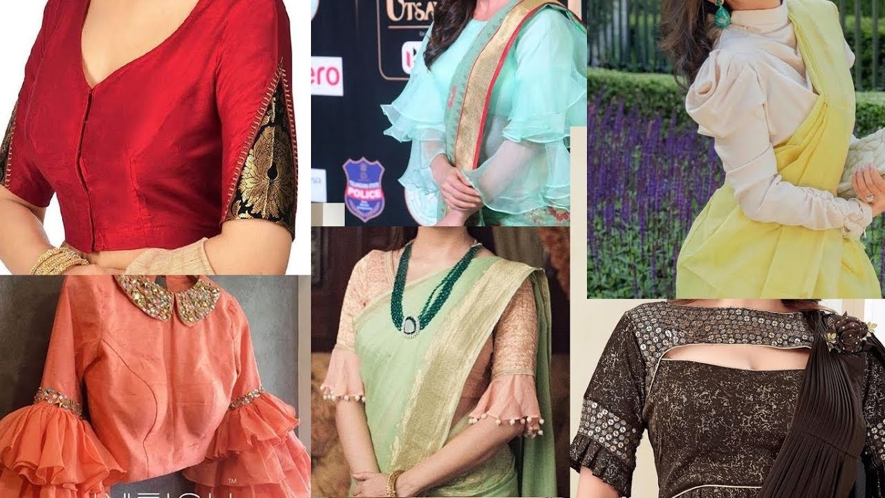 Best Saree Blouse  Sleeves Designs  Blouse  kay Baju  