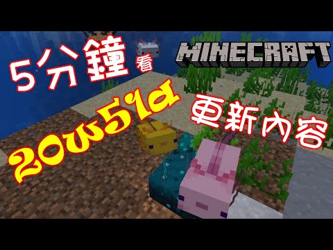 5分鐘看 Minecraft 快照 20w51a 更新內容!!  ft.peter扳手、企鵝【TGoC】
