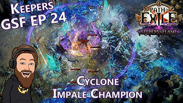 Finding A Reason To Delve - Level 98 Cyclone Impale Champion - Keepers GSF EP 24