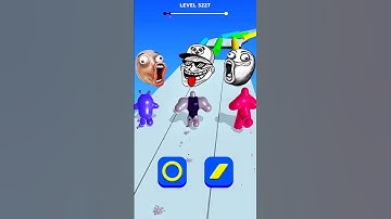 Blob Shifter 3D Level-5227 best cool game ever #games #funny #shorts