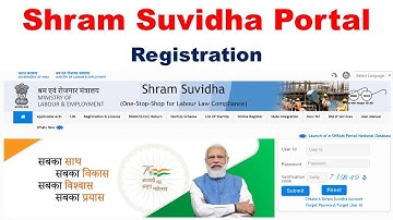shram suvidha portal registration | #bharatyojna #yojana #shramsuvidha #registration  bharat yojna