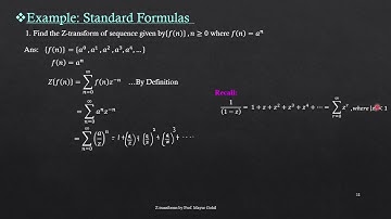 Z transforms  Lect 04  MU Standard formulas by Mayur Gohil #mu #maths #education #signalsandsystems