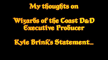 Kyle Brink Speaks: Context is Important.