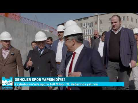 Hasan Doğan Spor Tesis açılış ve Spor Toto Zeytinburnu Belediyesi Buz Pisti temel atma töreni