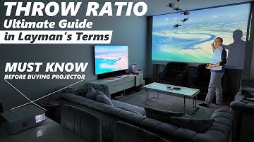 How to Choose a Projector: Throw Ratio Explained