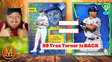 99 TREA TURNER IS BACK! MLB The Show 22