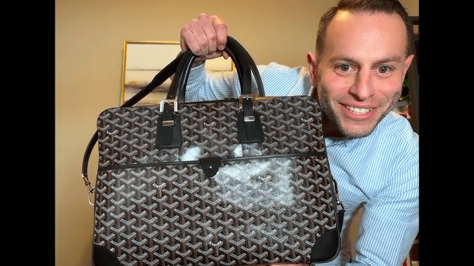 Unboxing GOYARD Portefeuille Pochette Entry Level Bag