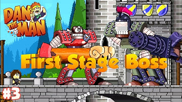 Dan The Man - Gameplay Walkthrough Part 3 - Stage 8: Levels 3 (iOS, Android) || MrSekHisPlaying