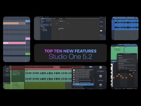 Whats New in Studio One 5.2?