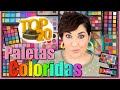 TOP 20 Paletas de sombras COLORIDAS 🌈 MAQUILLAJE LOW COST Y ALTA GAMA⎥Monica Vizuete