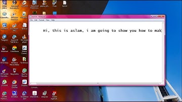 How to create simple hello world webpage using notepad