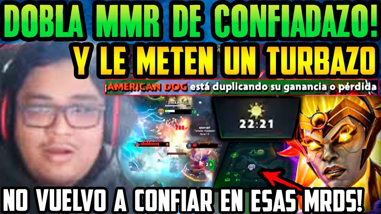 CONFIA DEMASIADO EN SU DRAFT! SMASH DOBLA MMR Y TERMINA SIENDO TURBEANDO EN SOLO 22 MINUTOS!